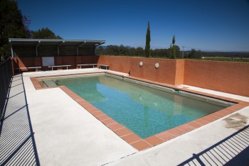 accommodation with pool