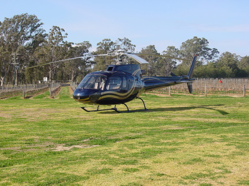 Helicopter at Adina Helicopter at Adina
