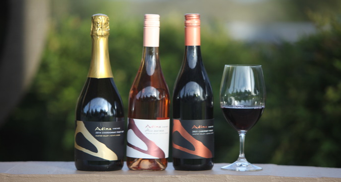 Premium Adina Wines (1) Image shows a selection of premium Adina Wines for wine club members