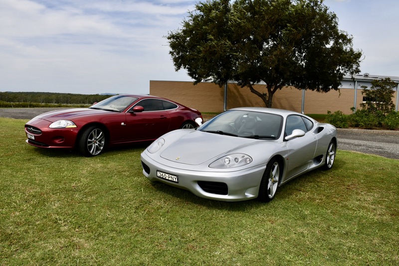 A couple of Daimler Dart SP250s at Adina Vineyard Image shows a couple of Daimler Dart SP250s at Adina Vineyard
