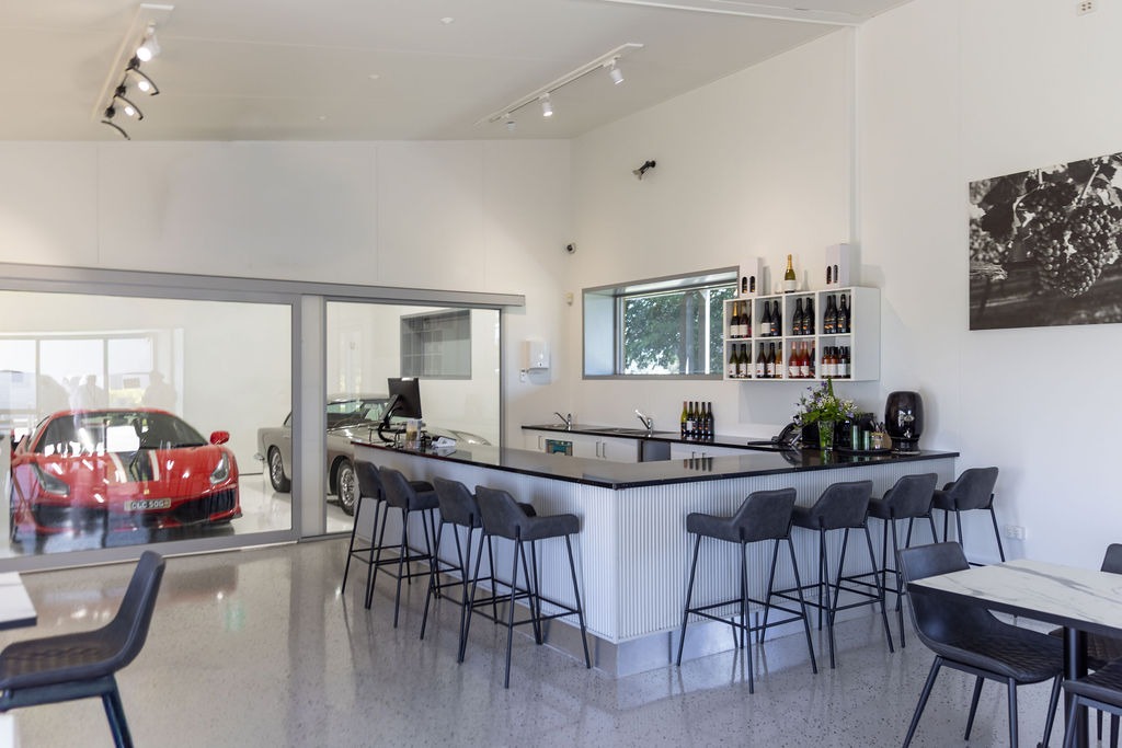 AdinaAccomandCars.Nov2025.CreditMegannEvansPhotography-986 Cellar door wine and olive tasting inside The GT Room.